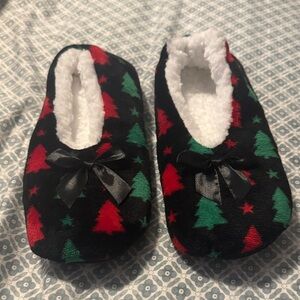 Cozy Slippers with Festive Design